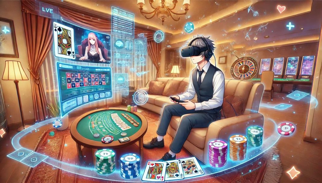 Virtual and Augmented Reality at live casino