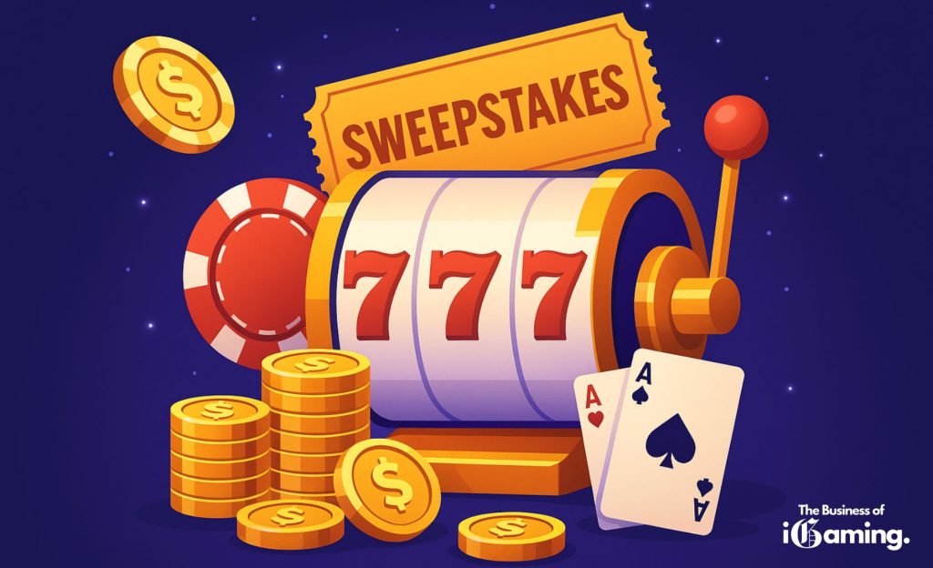 Sweepstakes casino page