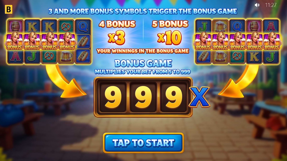 Lucky Lager X9990 bonus game
