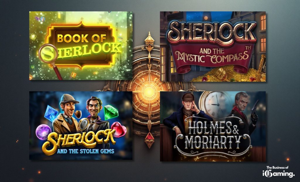 Sherlock Holmes detective slots casino games
