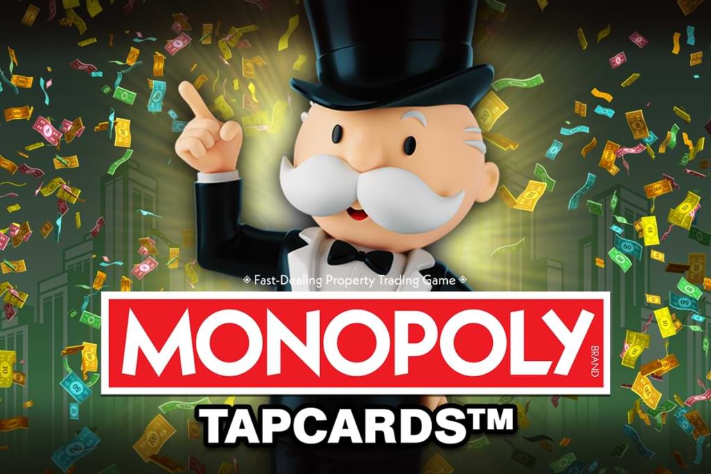 Monopoly tapcards Big Time Gaming