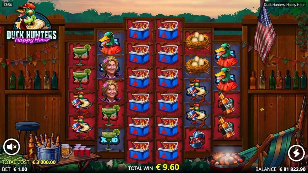 Happy Hour spins nolimit booster